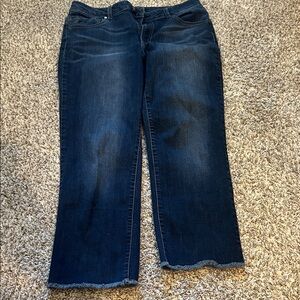 1822 Denim Dark Blue Straight Leg Jeans